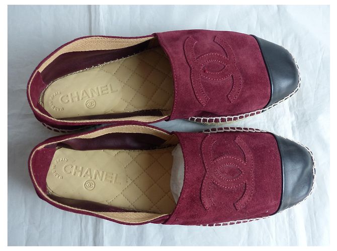 Chanel Espadrilles Bordeaux - Ansicht 3