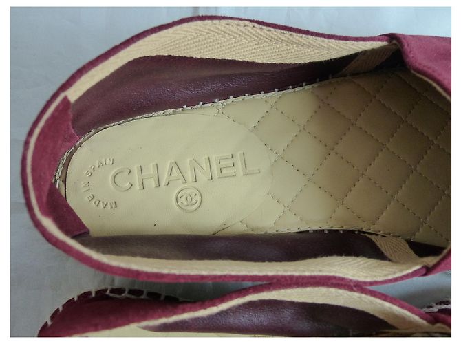 Chanel Espadrilles Bordeaux - Ansicht 6