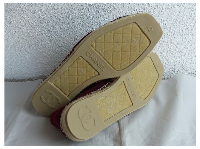 Chanel Espadrilles Bordeaux - Ansicht 7