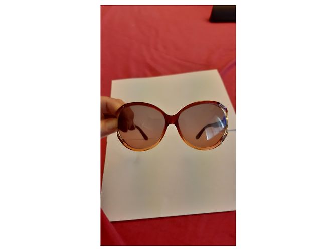 Gafas de sol Salvatore Ferragamo rojas - vista 12