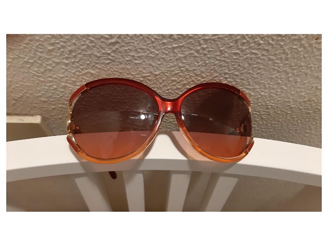 Gafas de sol Salvatore Ferragamo rojas - vista 4