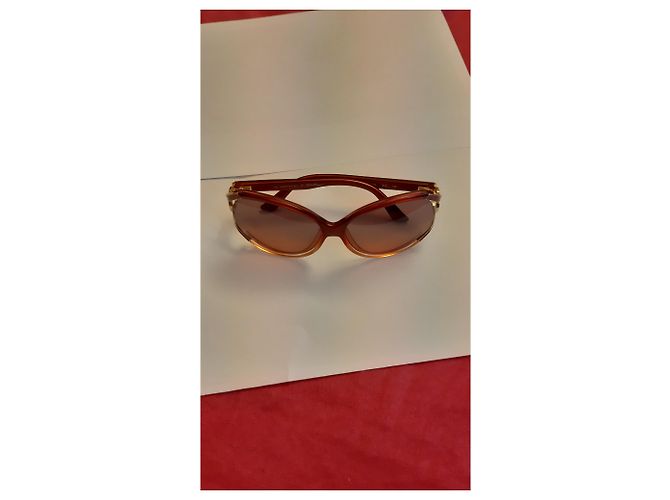 Gafas de sol Salvatore Ferragamo rojas - vista 9