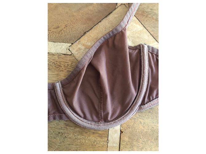 Schokoladenfarbener BH ERES 85 b - Ansicht 3