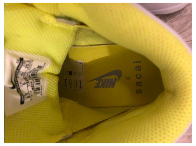 DUNK LUX - Nike X SACAI Bianco Giallo - vista 3