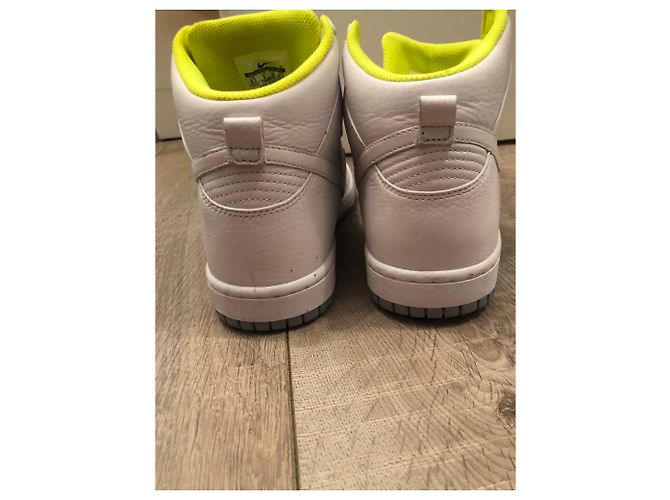DUNK LUX - Nike X SACAI Bianco Giallo - vista 4