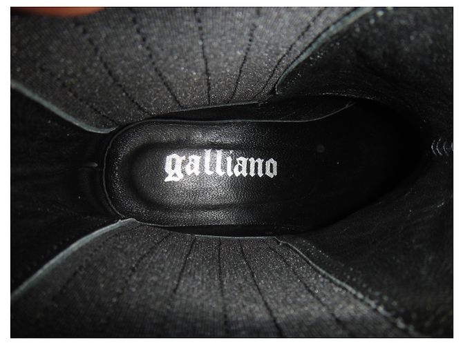 stivali chelsea Galliano p 43 Nero - vista 4