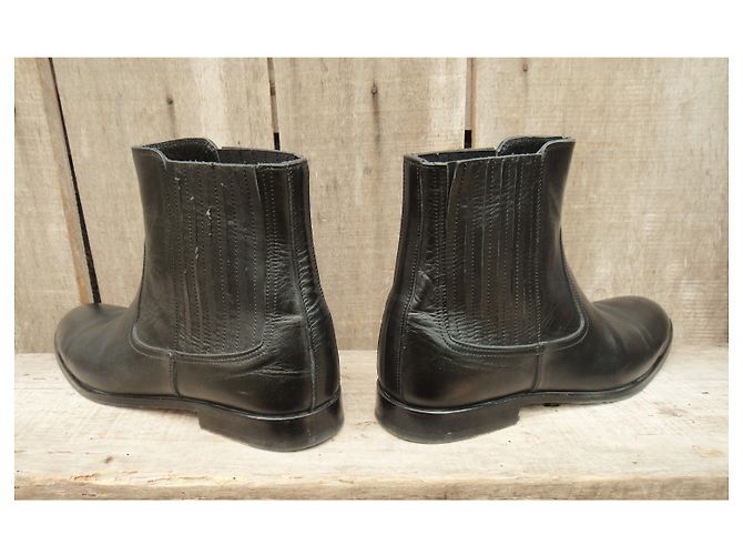stivali chelsea Galliano p 43 Nero - vista 6