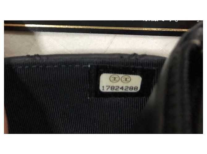Portafoglio nero Chanel su catena - vista 8