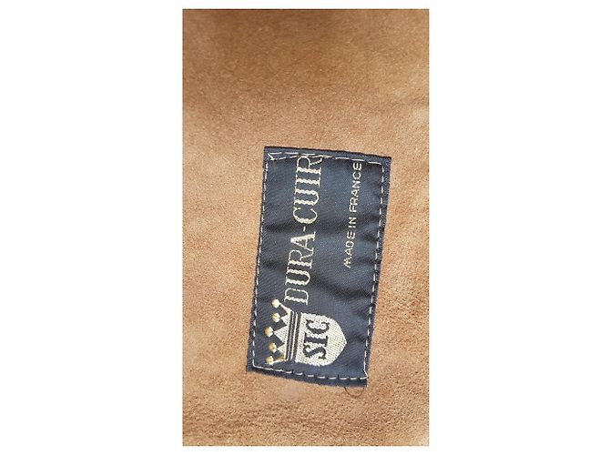 Autre Marque Abrigos, Ropa de abrigo de duracuir Caramelo - vista 6