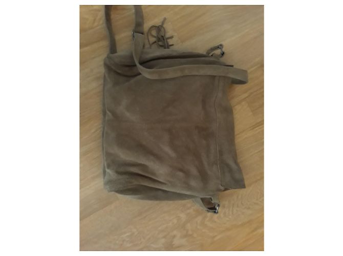 Borsa a tracolla Ikks in pelle beige - vista 5