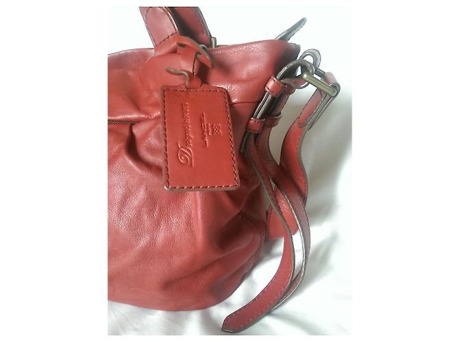Borsa a mano Lancel Angelina in pelle rossa Rosso - vista 20