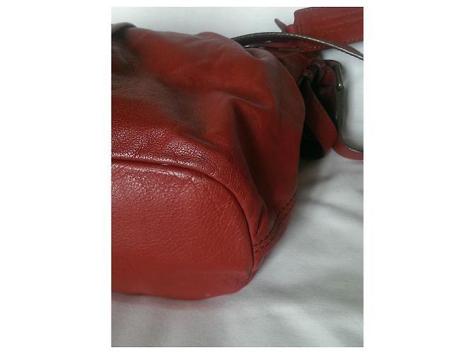 Borsa a mano Lancel Angelina in pelle rossa Rosso - vista 6