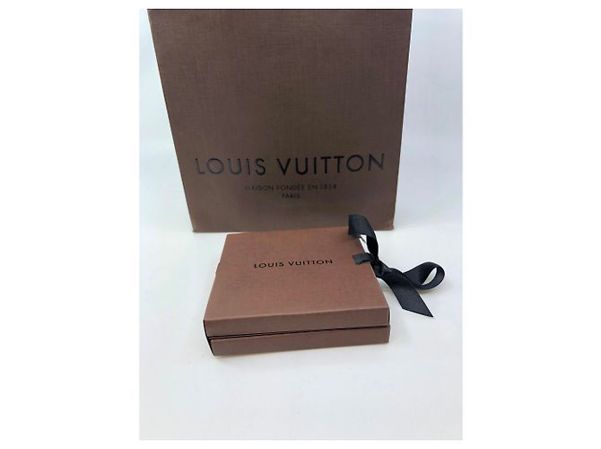 Louis Vuitton Origami da legare Marrone Bianco - vista 2