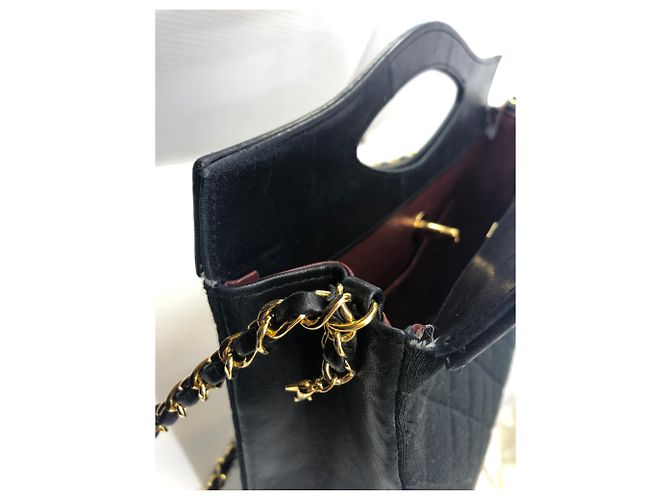 Chanel Vintage Tasche Schwarz - Ansicht 10