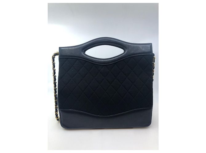 Chanel Vintage Tasche Schwarz - Ansicht 2
