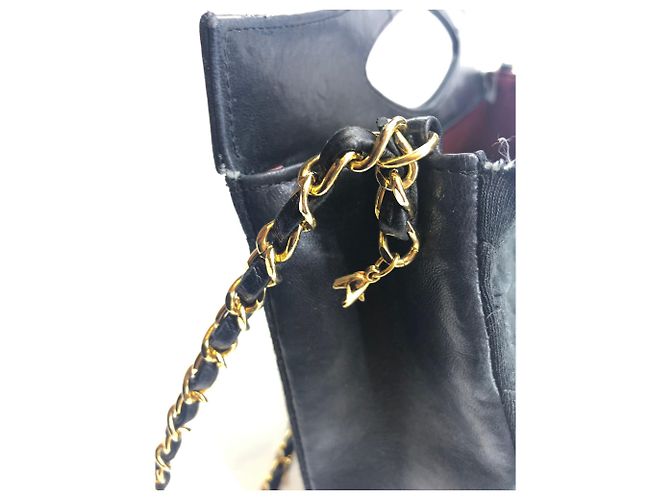 Chanel Vintage Tasche Schwarz - Ansicht 9