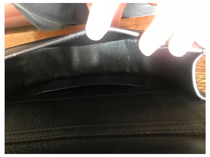 Chloé Nile Minaudière Borsa in pelle nera Nero - vista 5