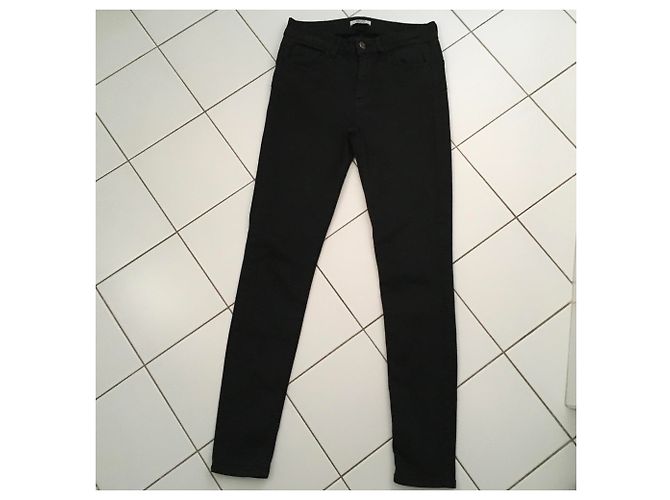 Vaqueros Liu.Jo negros de algodón y licra Talla 36 - vista 3