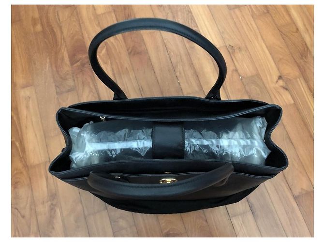 Chanel Black Executive Cerf Tote GHW Nero - vista 2