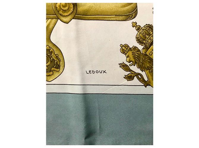 Hermès Arnés corto Azul claro - vista 4