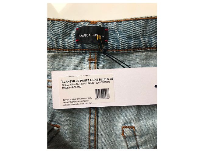 Magda Butrym Cortar jeans de algodão - vista 14