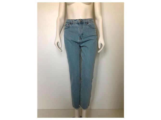 Magda Butrym Cortar jeans de algodão - vista 4