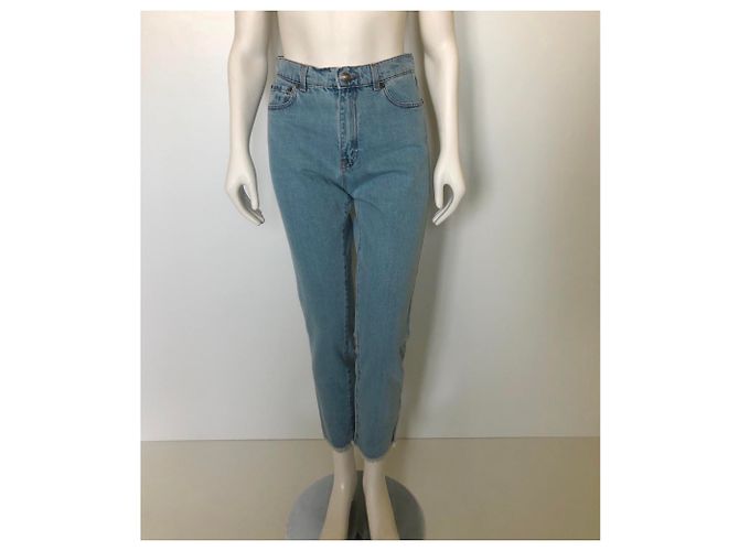 Magda Butrym Cortar jeans de algodão - vista 6