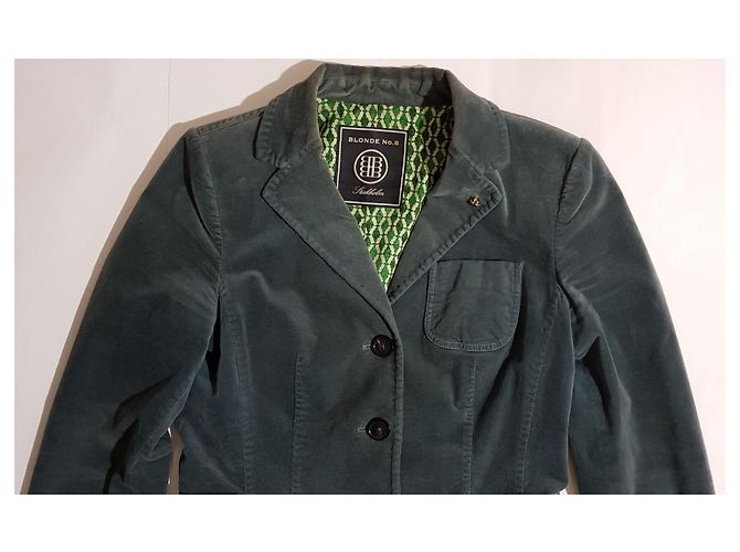 Chaqueta Blonde No.8 Verde Algodón - vista 3