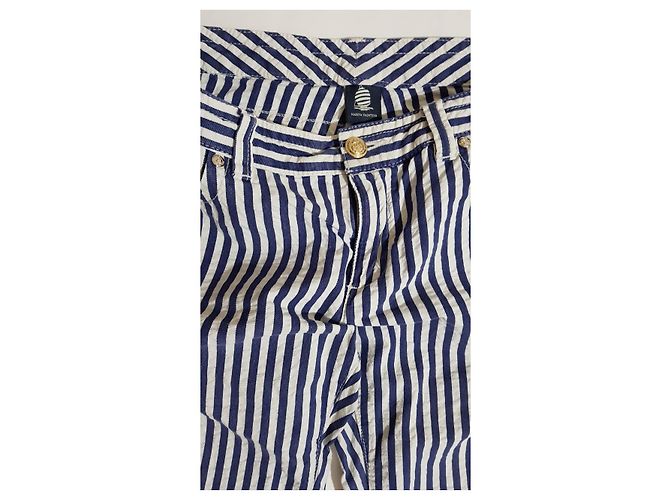 Marina Yachting Pantalones, polainas Blanco Azul - vista 3