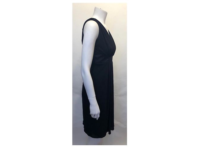 Autre Marque Schwarzes Midilänge Kleid - Ansicht 3
