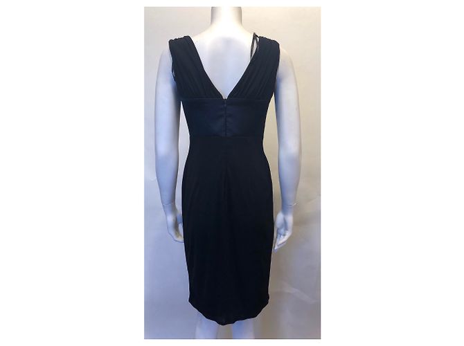 Autre Marque Schwarzes Midilänge Kleid - Ansicht 4