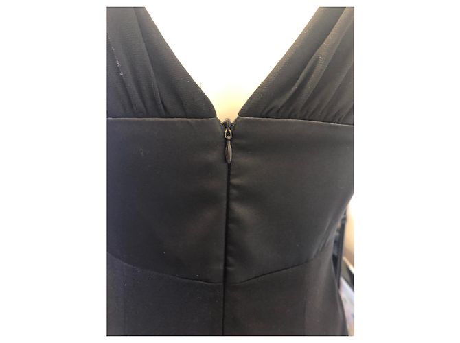 Autre Marque Schwarzes Midilänge Kleid - Ansicht 6