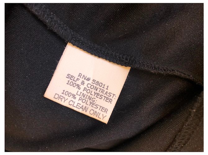 Autre Marque Schwarzes Midilänge Kleid - Ansicht 7