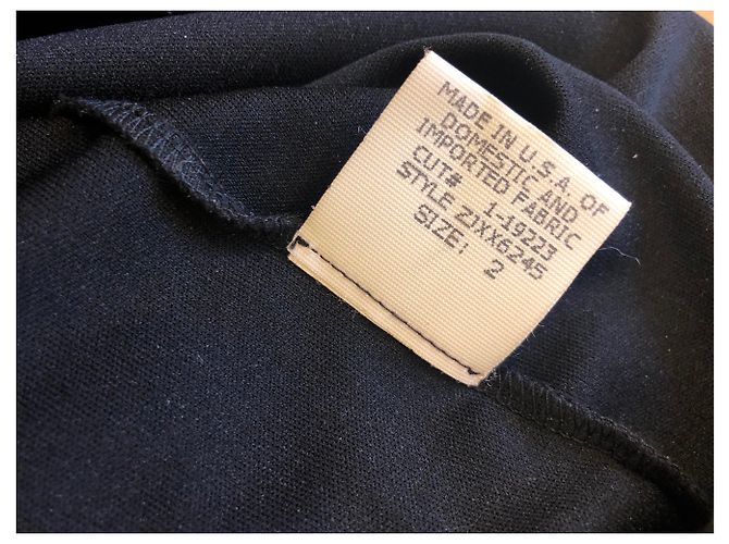 Autre Marque Schwarzes Midilänge Kleid - Ansicht 9