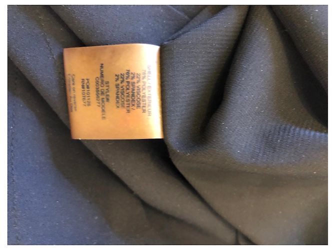 Alice + Olivia Schwarzes Kleid mit Rüschen - Ansicht 6