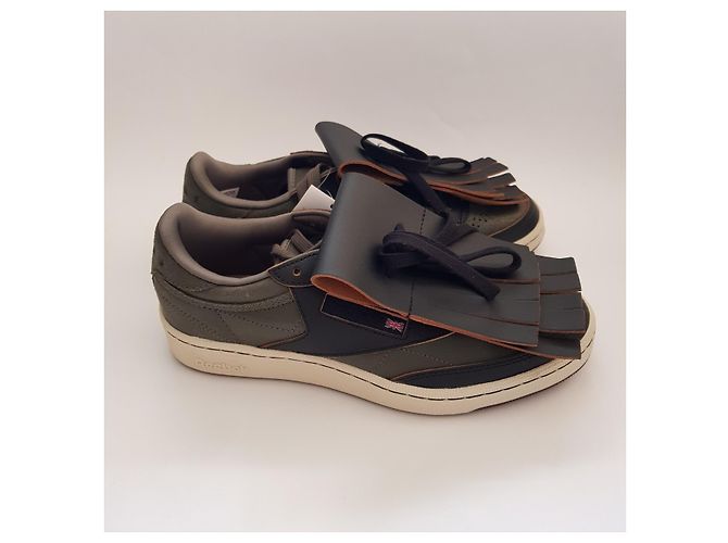 Marni x Reebok Sneaker Grün Leder Mehrfarben - Ansicht 2