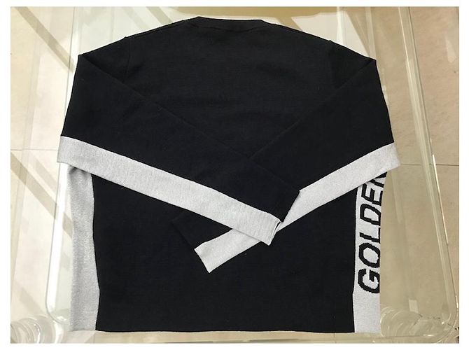 Golden Goose Deluxe Brand GOLDEN GOOSE DELUXE MARKEN-PULLOVER Blau - Ansicht 4