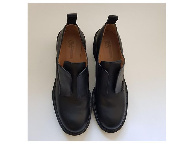 Stivali Jil Sander in pelle nera taglia 41 Nero - vista 4