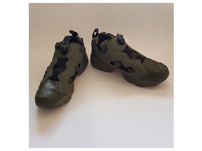 Marni x Reebok Sneaker Grün Leder - Ansicht 2