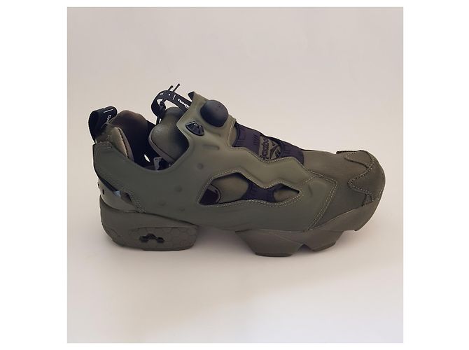 Marni x Reebok Sneaker Grün Leder - Ansicht 3