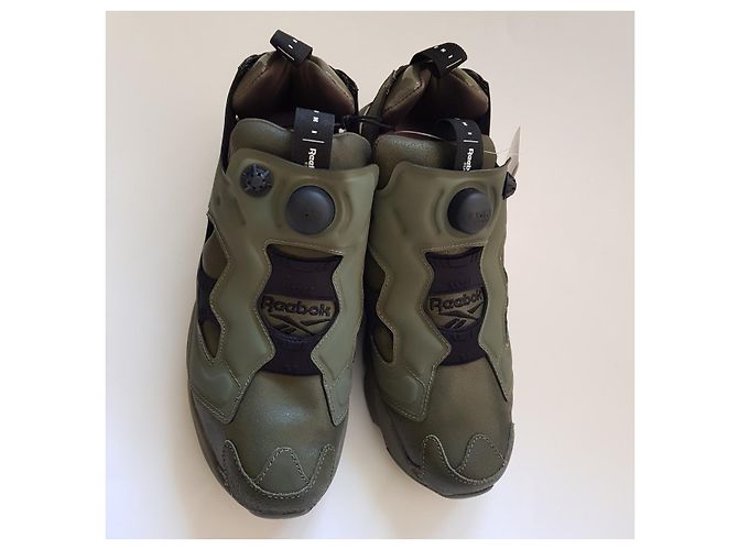 Marni x Reebok Sneaker Grün Leder - Ansicht 4