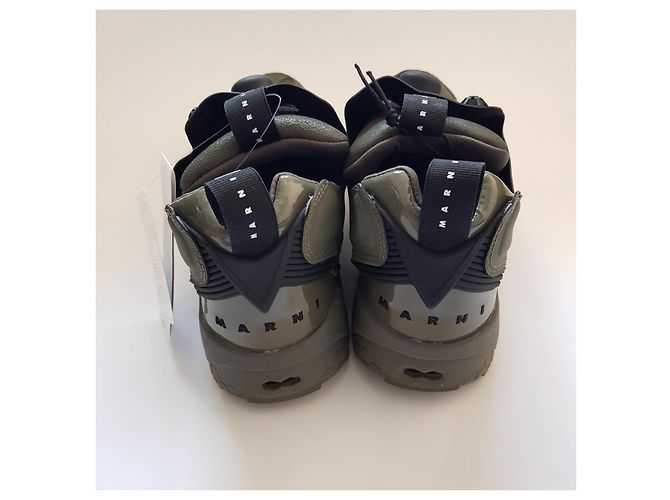 Marni x Reebok Sneaker Grün Leder - Ansicht 5