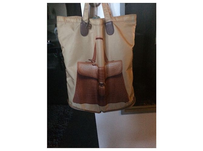 Delvaux Kangaroo Tasche Bronze exotisches Leder - Ansicht 2