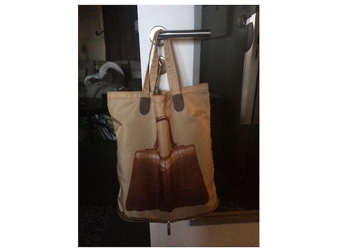 Delvaux Kangaroo Tasche Bronze exotisches Leder - Ansicht 3