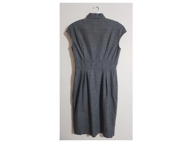 Max Mara Studio Kleid grau Wolle - Ansicht 2