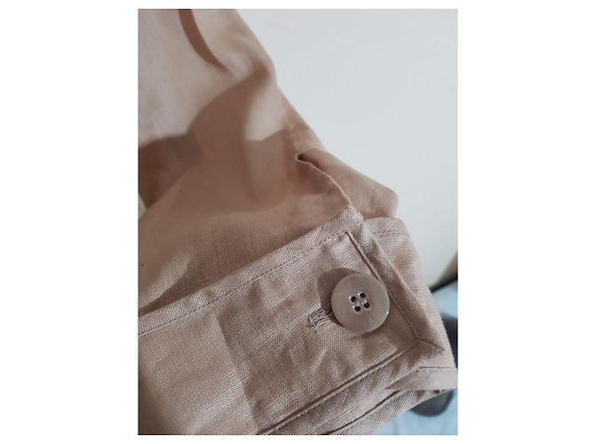 Louis Féraud Leinenblazer Beige XL - Ansicht 3