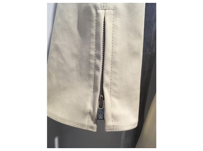 Hermès Impermeabili Beige - vista 3