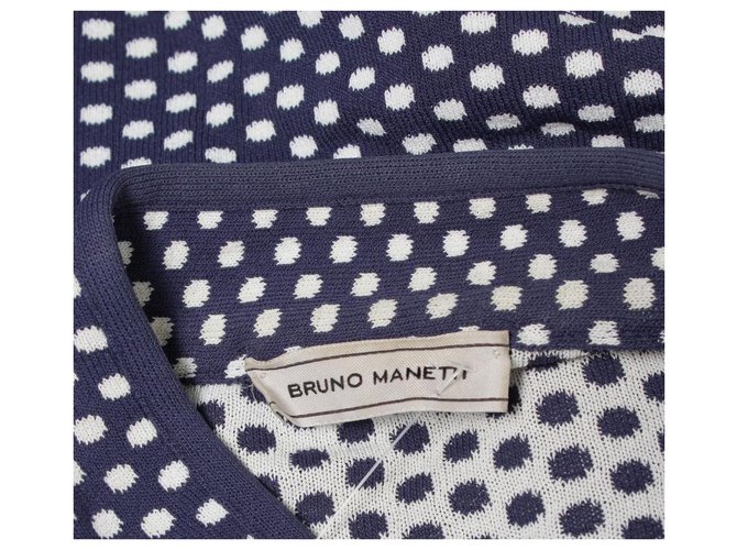 Bruno Manetti Jacken Weiß Marineblau - Ansicht 4