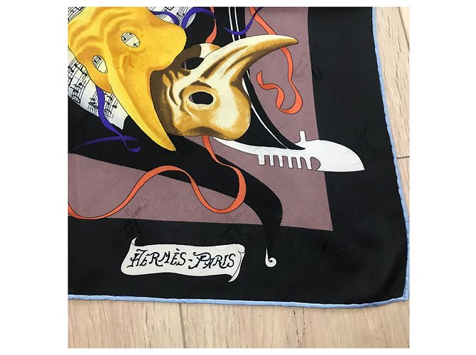 Hermès Der Karneval von Venedig Braun - Ansicht 3