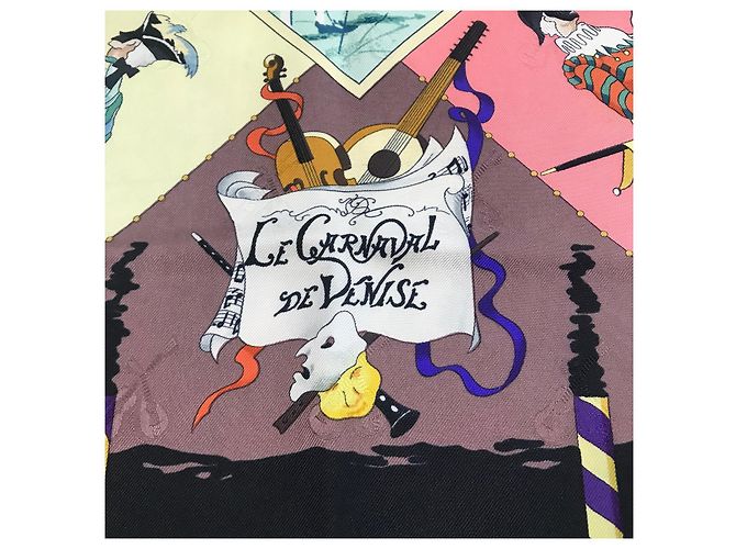 Hermès Der Karneval von Venedig Braun - Ansicht 4